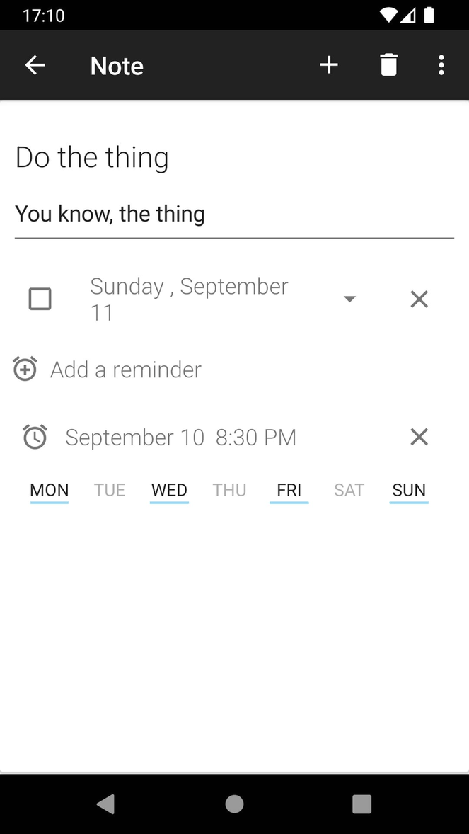 NoNonsense Notes screenshot