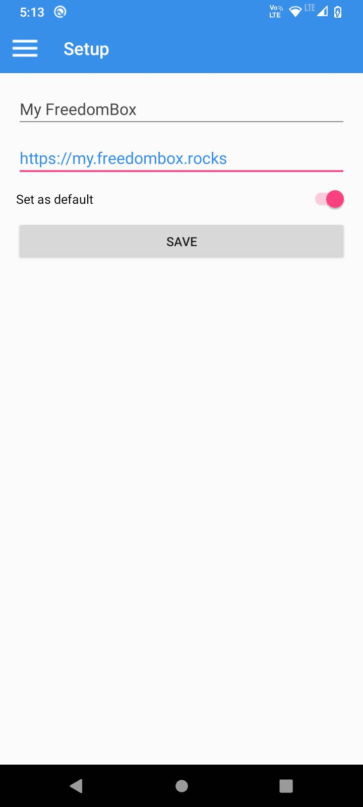 FreedomBox screenshot