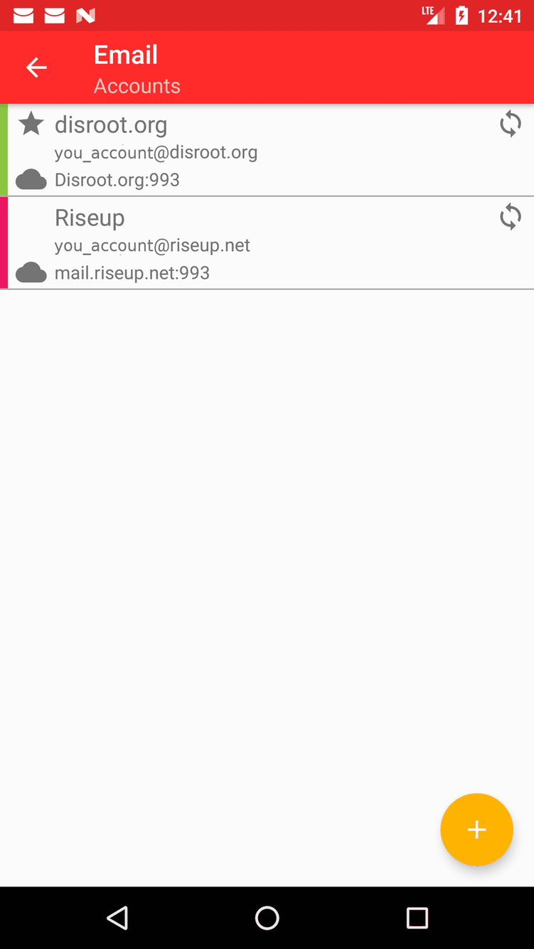 SimpleEmail screenshot