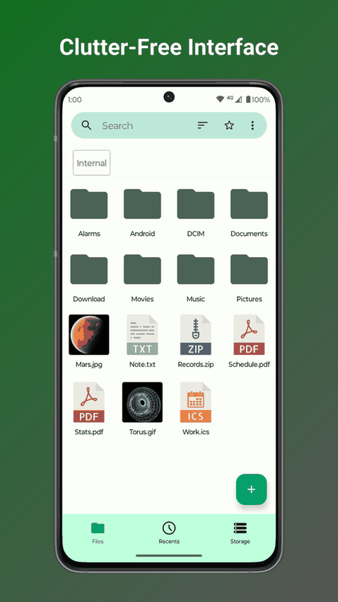 Fossify File Manager screenshot