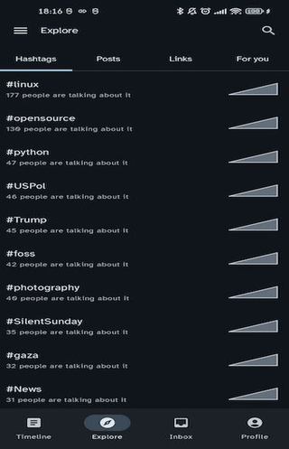 Raccoon for Friendica screenshot