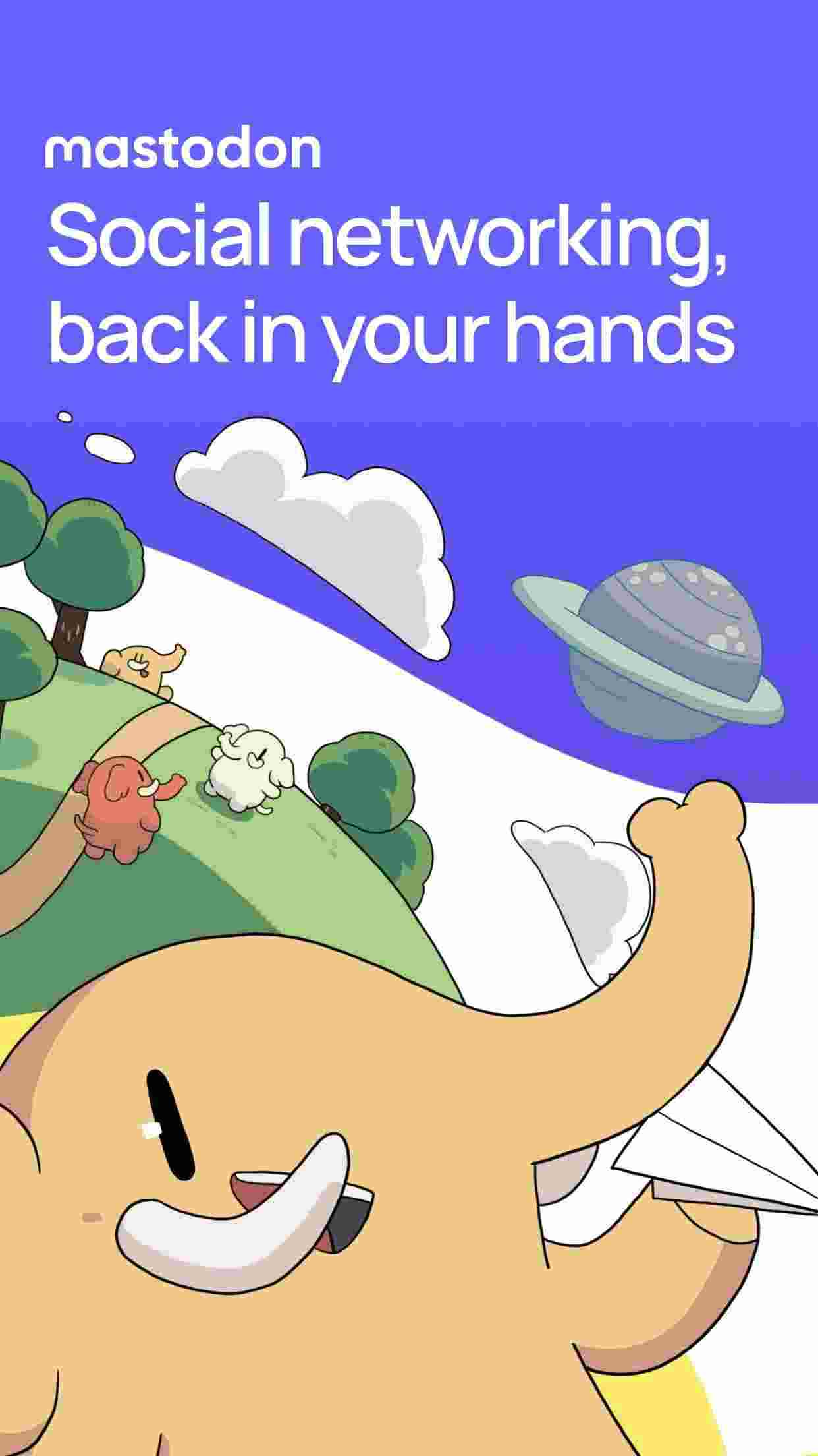 Mastodon screenshot