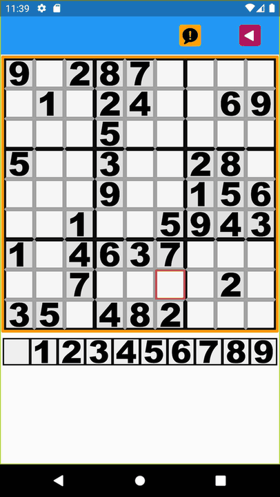 Simple Sudoku Game screenshot
