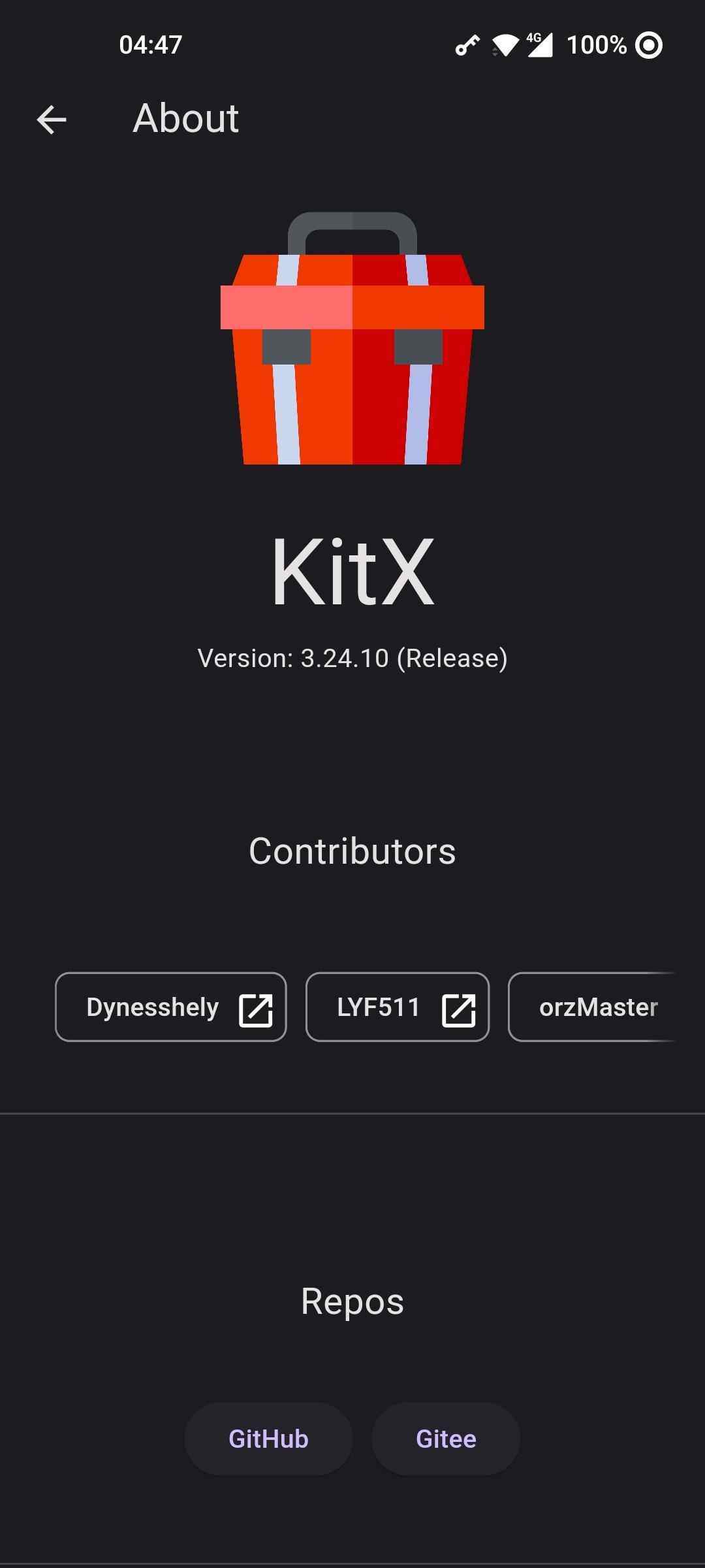 ﻿KitX Mobile screenshot