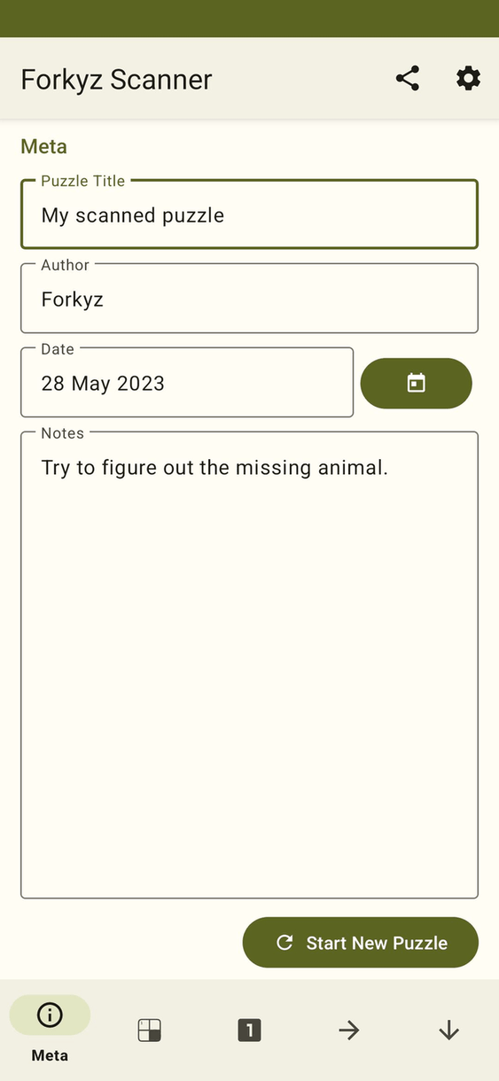 Forkyz Scanner screenshot
