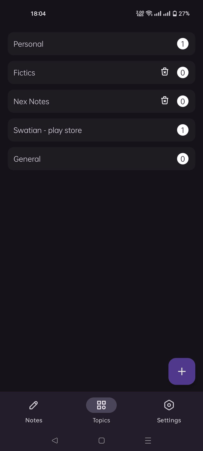 Nex Notes screenshot