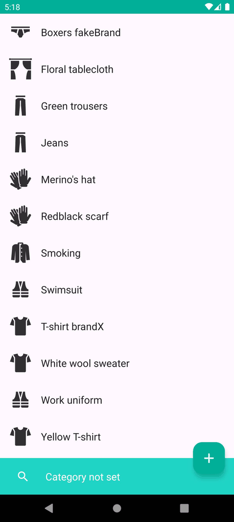 LaundryNotes screenshot