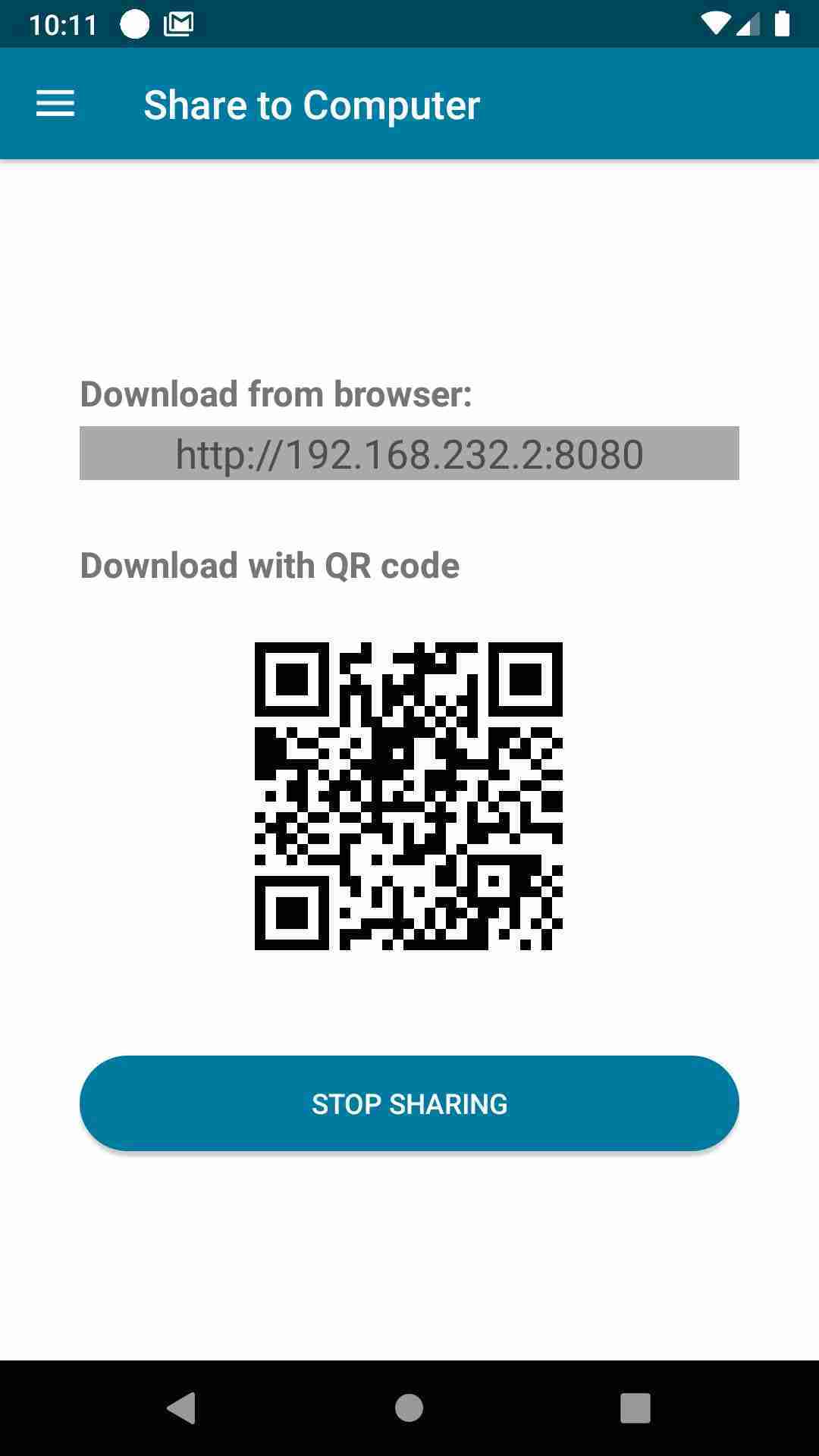 Share To Computer screenshot