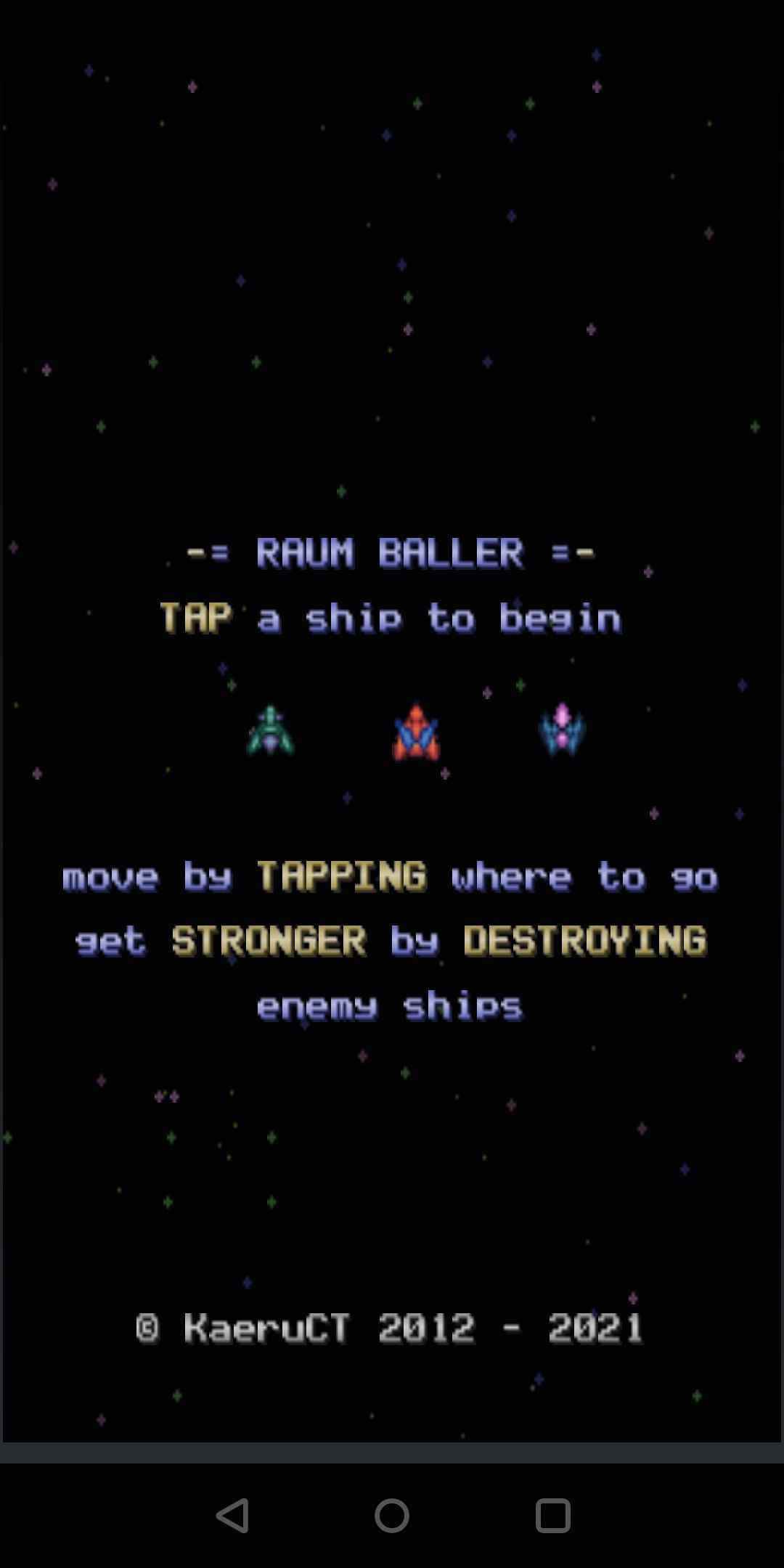 RaumBaller screenshot