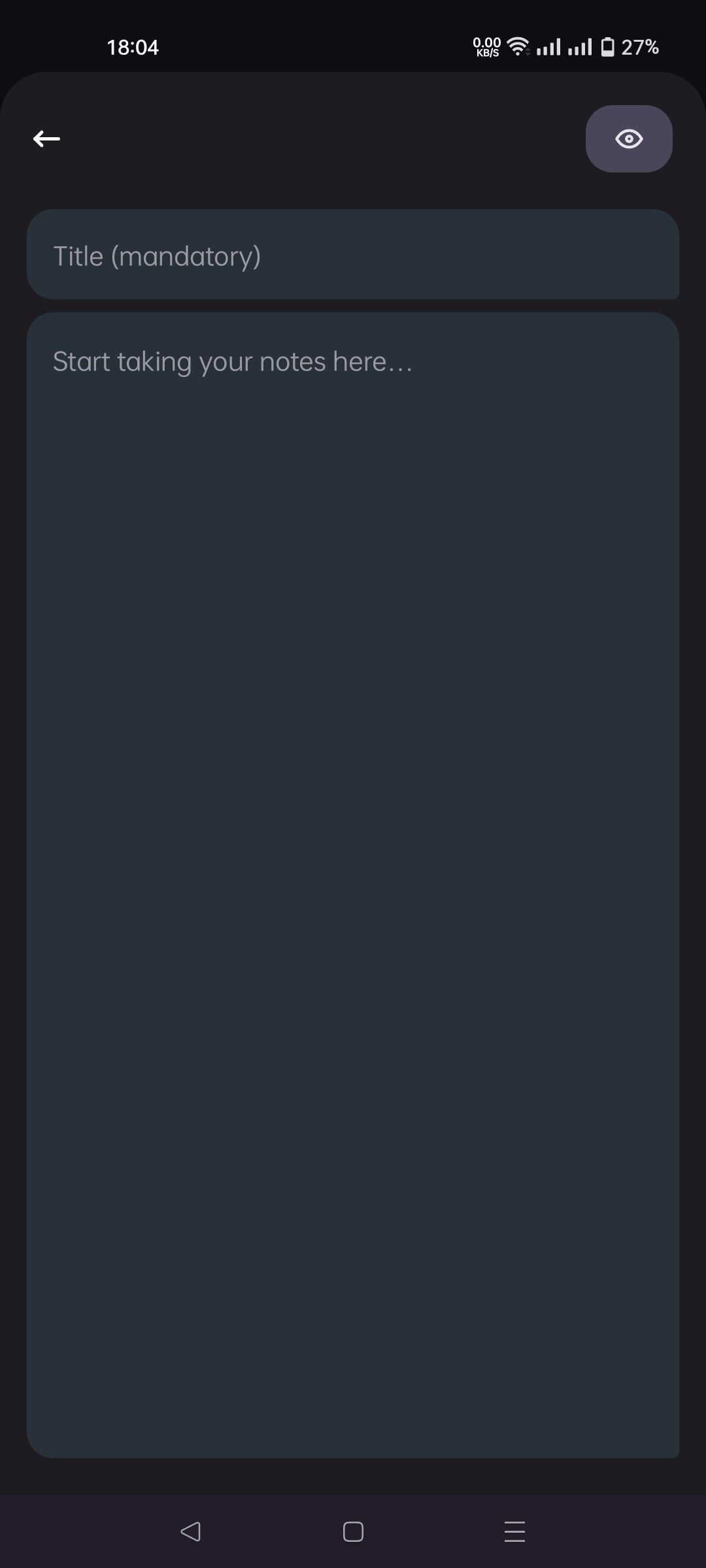 Nex Notes screenshot