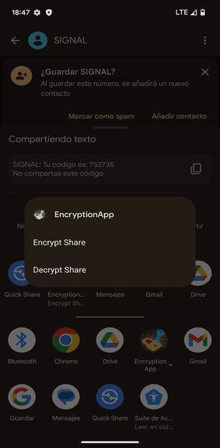 SecureYourChats screenshot