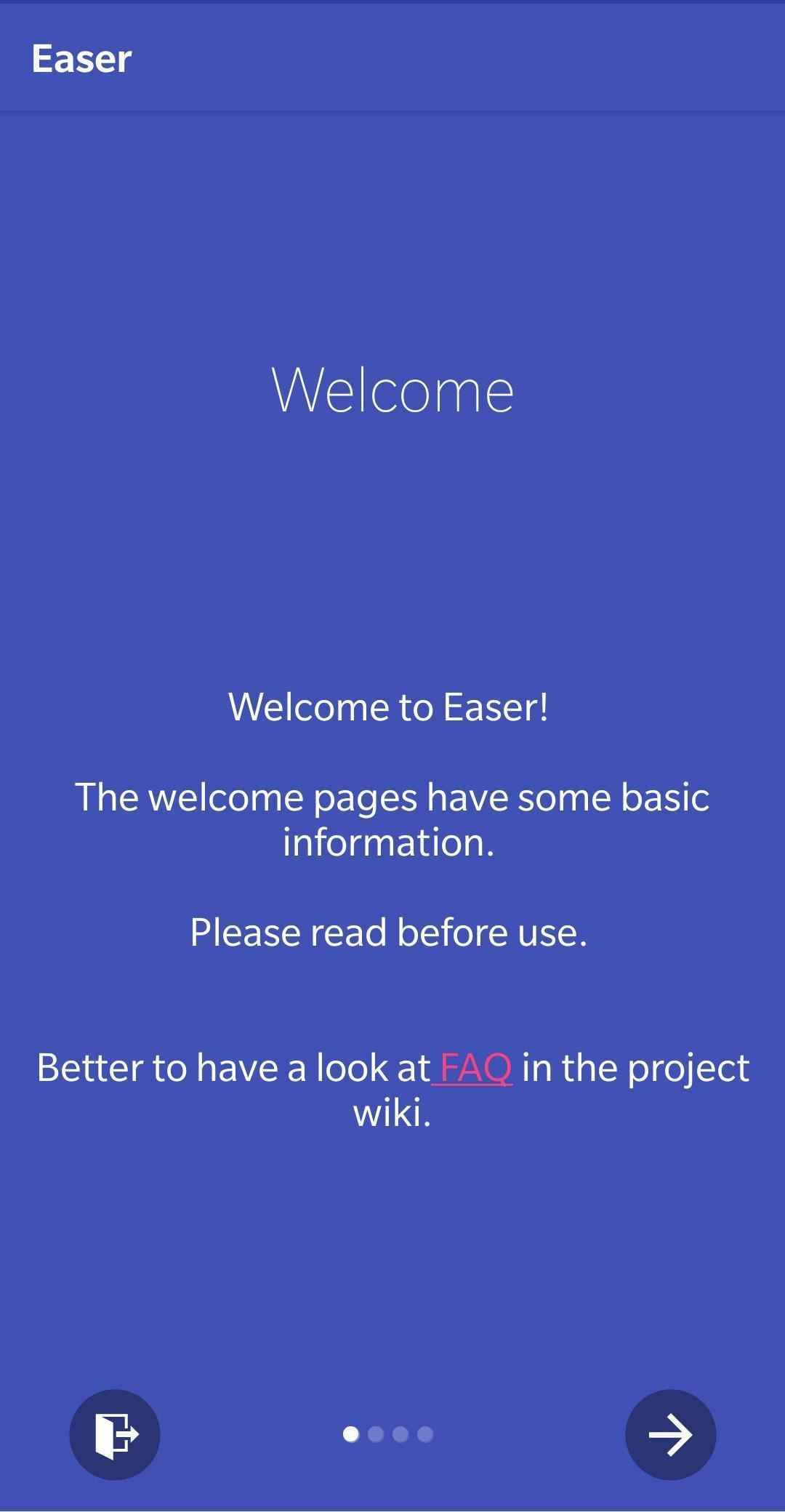 Easer screenshot
