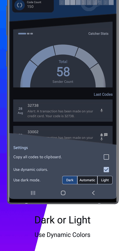 CodeCatcher screenshot