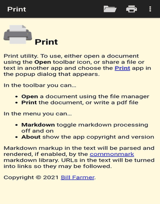 Print screenshot