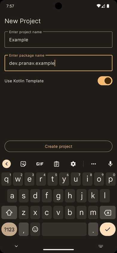 Cosmic IDE screenshot