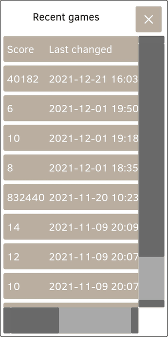 2048 Open Fun Game screenshot