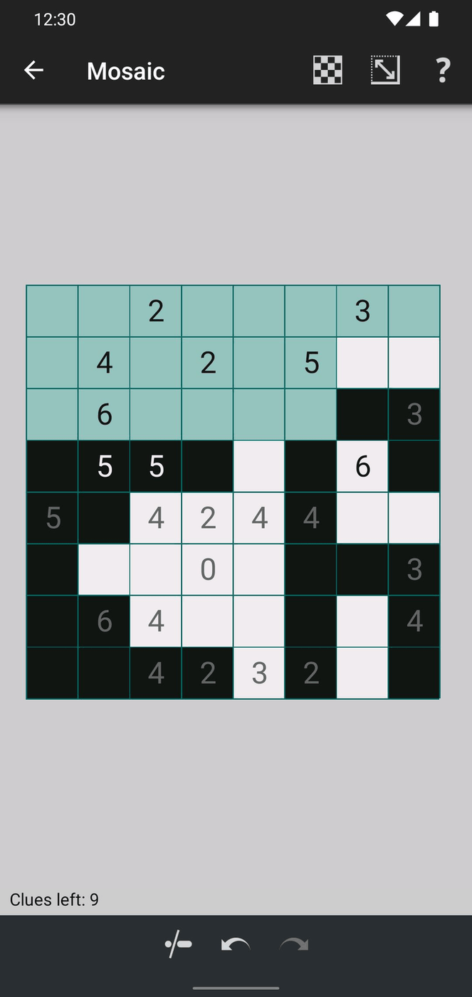 Simon Tatham's Puzzles screenshot