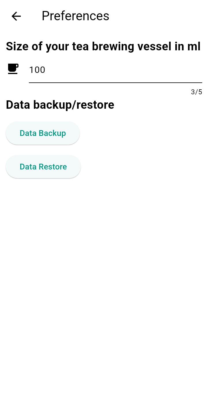 Enthusiast Tea Timer screenshot