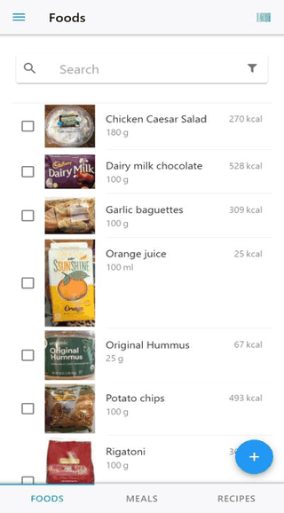 Waistline screenshot