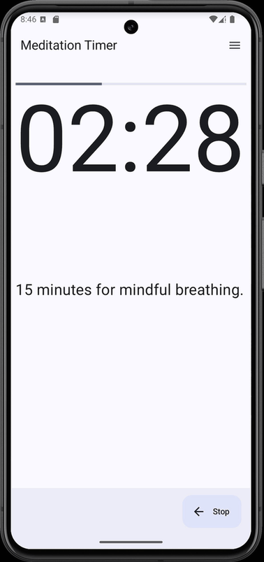 Meditation Timer screenshot