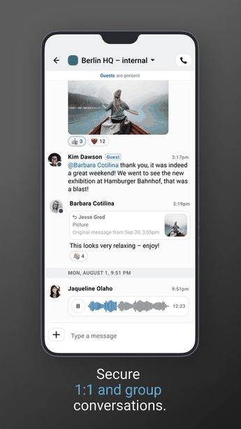 Wire • Secure Messenger screenshot