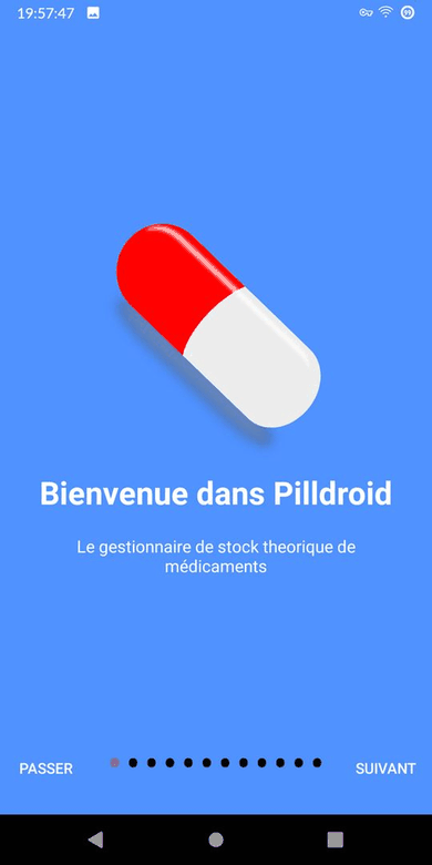 Pilldroid screenshot