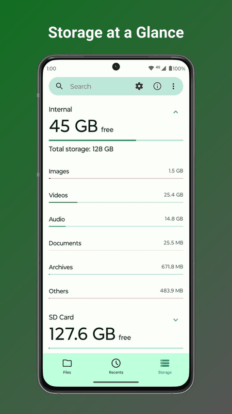 Fossify File Manager screenshot