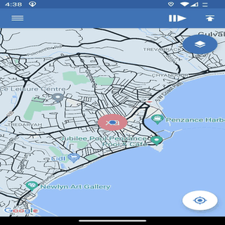 OwnTracks screenshot