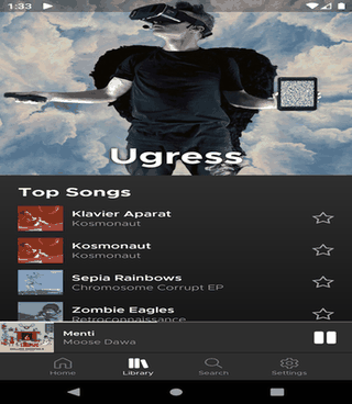 Subtracks screenshot