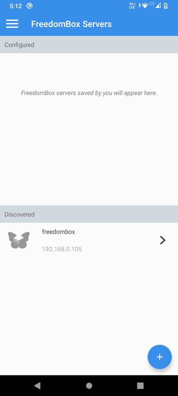 FreedomBox screenshot