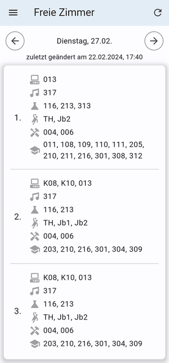 Kepler-App screenshot
