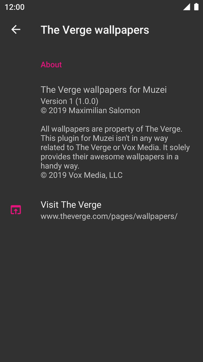 The Verge wallpapers for Muzei screenshot