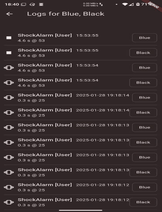 ShockAlarm screenshot