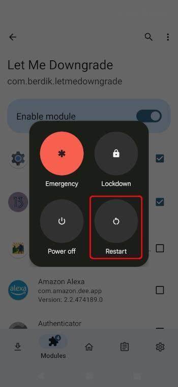 Let Me Downgrade screenshot