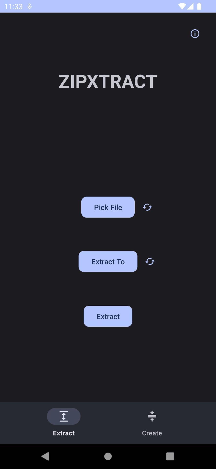 ZipXtract FD screenshot