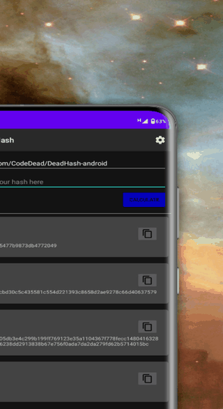 DeadHash screenshot